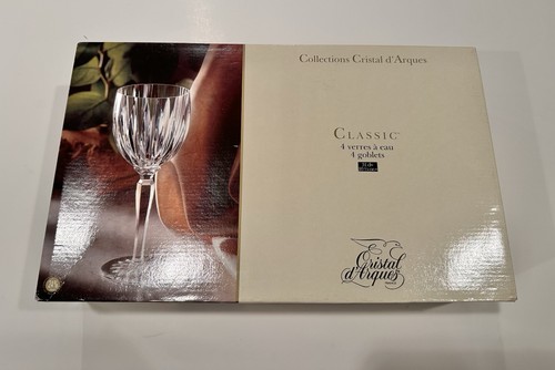 Crystal wine water glasses - crystal,