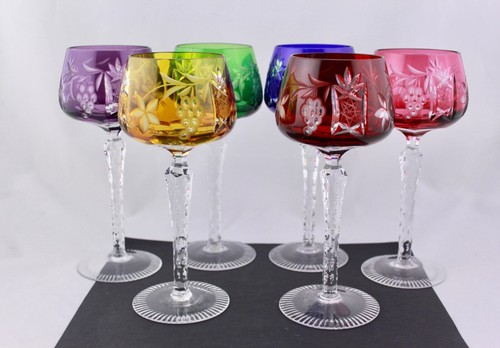 Set ajka bohemian crystal - of, 6